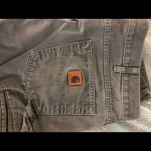Carhartt pants.